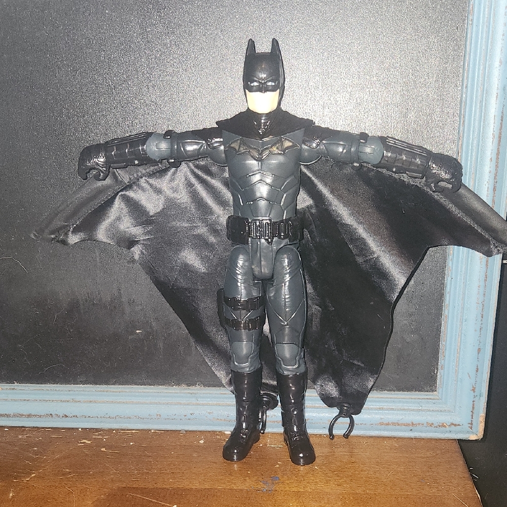 Batman Action Figure with Black Cape